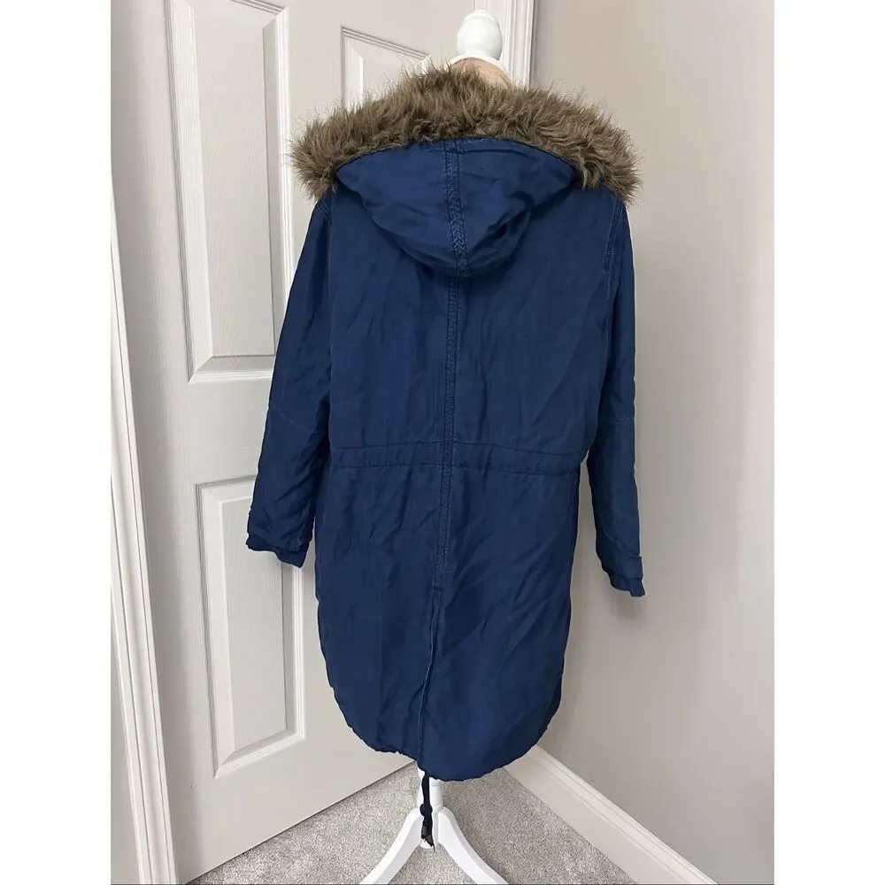 TopShop quilt lined parka